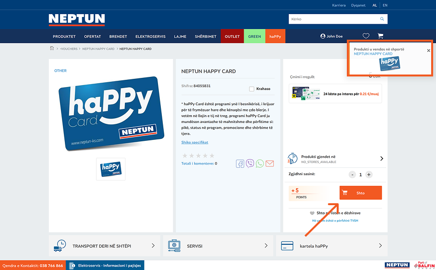 Ky&ccedil;ja n&euml; llogari