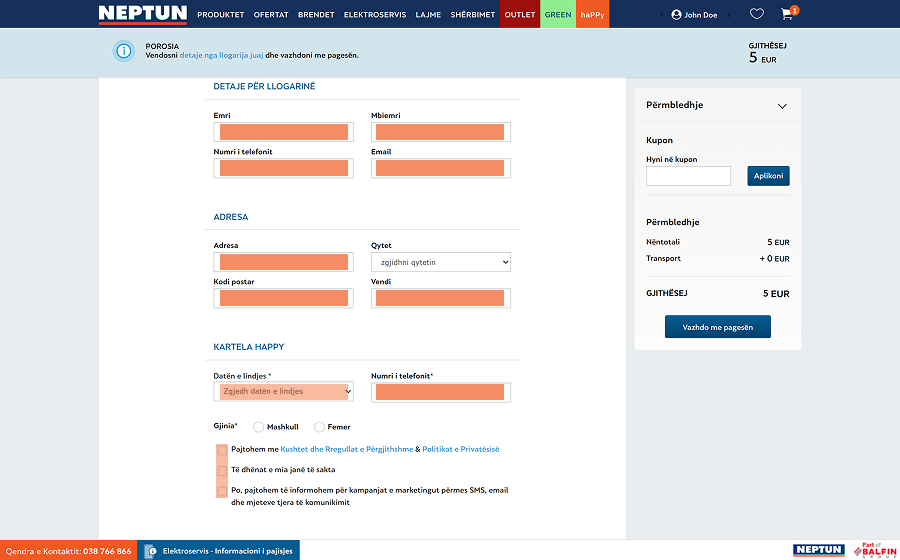 Ky&ccedil;ja n&euml; llogari