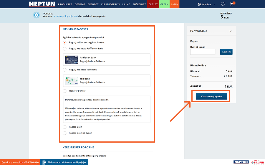 Ky&ccedil;ja n&euml; llogari
